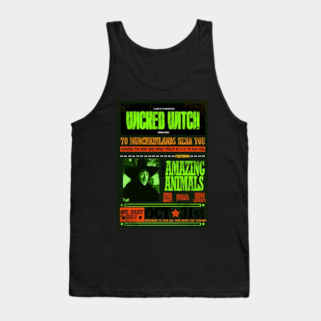 wanted wicked witch Tank Top by richhwalsh